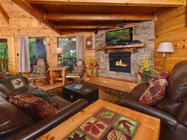 Gatlinburg Cabin Rentals with Fireplace