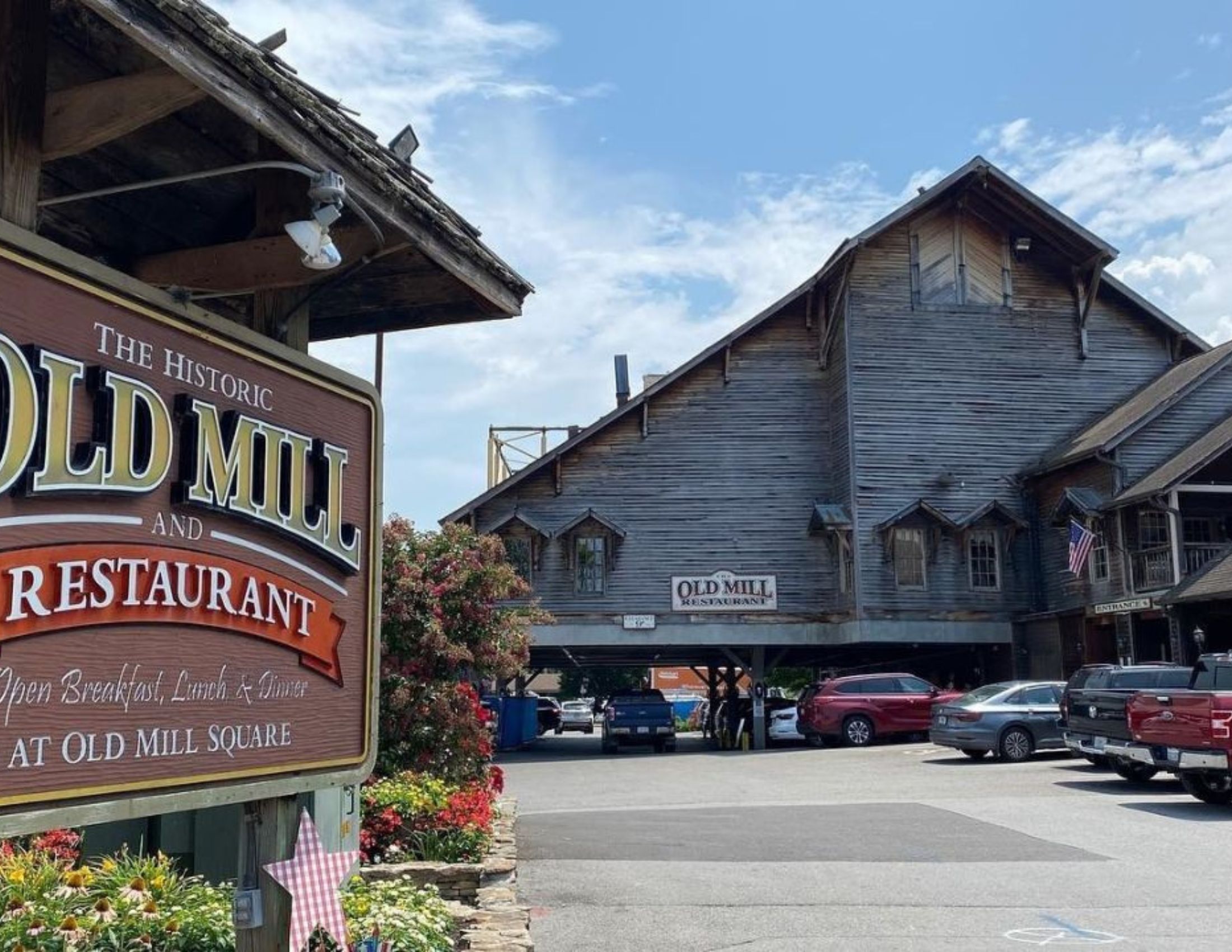 The Old Mill Restaurant in Pigeon Forge