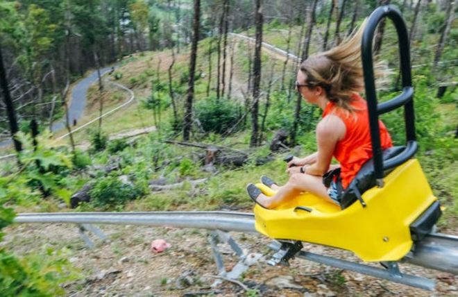 Image for Thing To Do The Top 4 Exhilarating Coasters in the Smoky Mountains