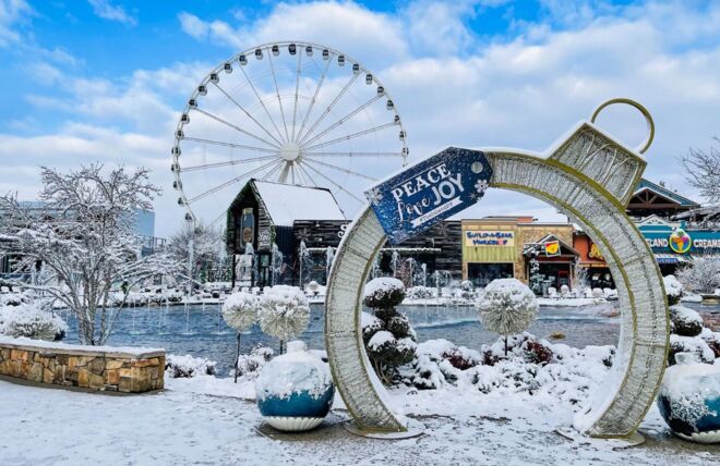 Image for Thing To Do Snowflakes and Pigeon Forge