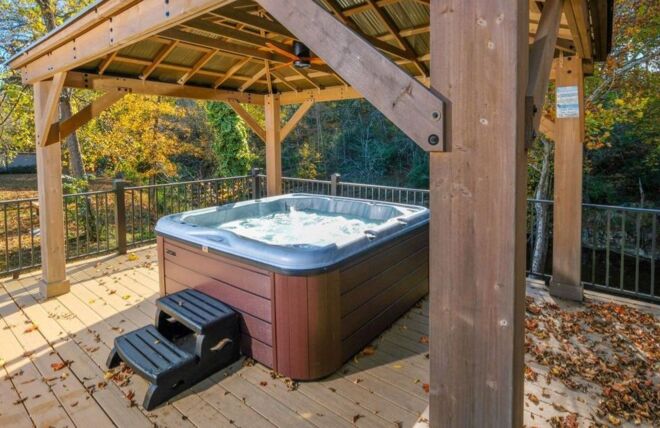 Image for Thing To Do Cabins with Hot Tubs: Ultimate Winter Relaxation in the Smokies