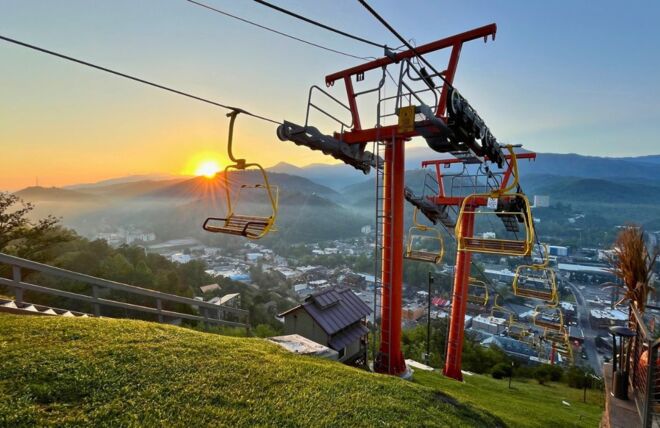 Image for Thing To Do Top 7 Reasons to Ride the Gatlinburg Chair Lift