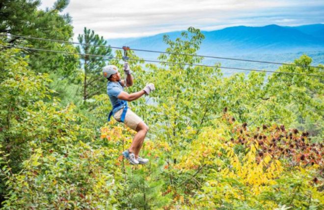 Image for Thing To Do The 4 Best Ziplines in Pigeon Forge