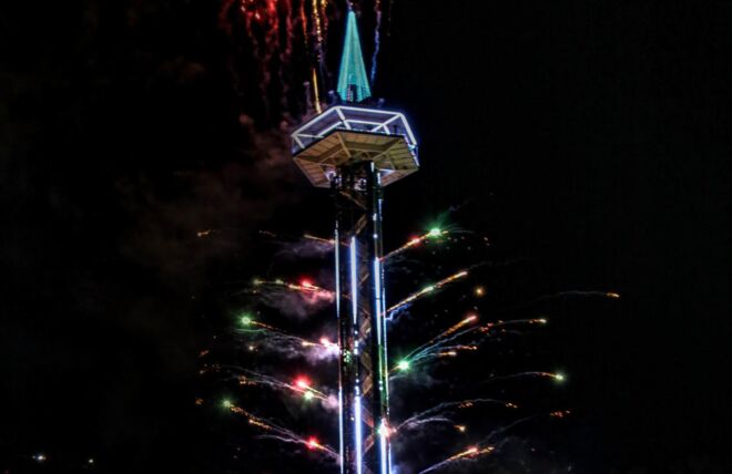 Image for Thing To Do New Years Eve Fireworks Show and Ball Drop