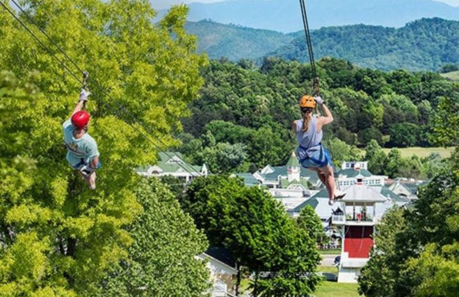 Image for Thing To Do Adventure Park Ziplines