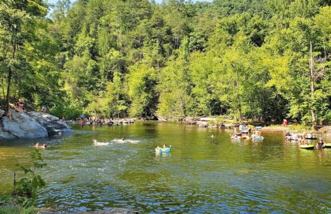 Image for Thing To Do 4 Best Swimming Spots in the Smoky Mountains