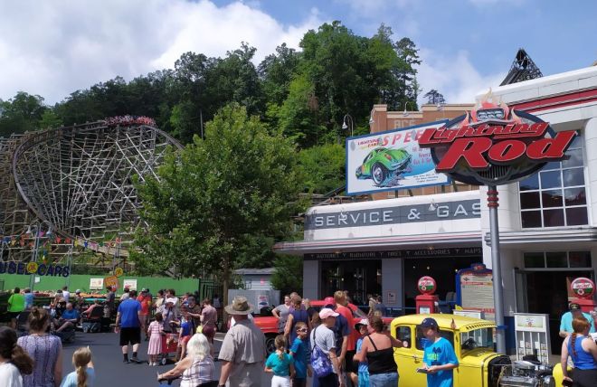 Image for Thing To Do Take a Ride on the Wild Side – Experience the Thrill of Lightning Rod at Dollywood!