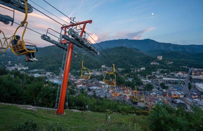 Image for Thing To Do Top 7 Reasons to Take a Ride on the Gatlinburg Chair Lift