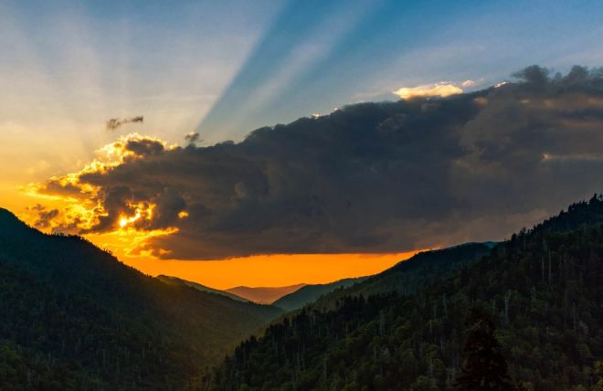 Image for Thing To Do Sunsets in the Smoky Mountains