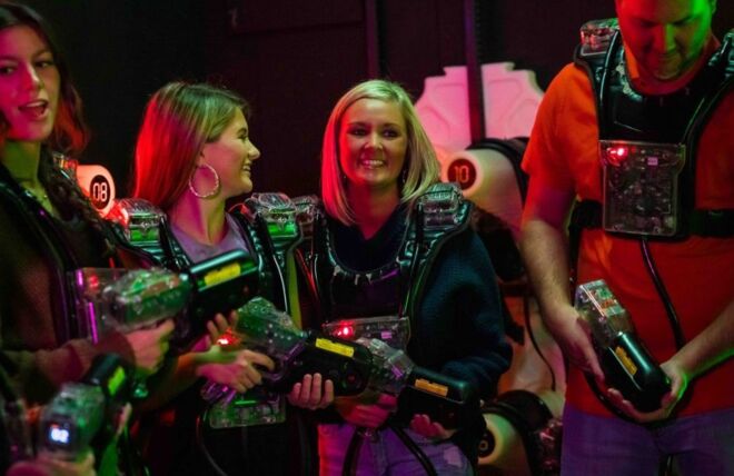 Image for Thing To Do Top 4 Laser Tag Locations in Pigeon Forge and Gatlinburg You Can’t Miss