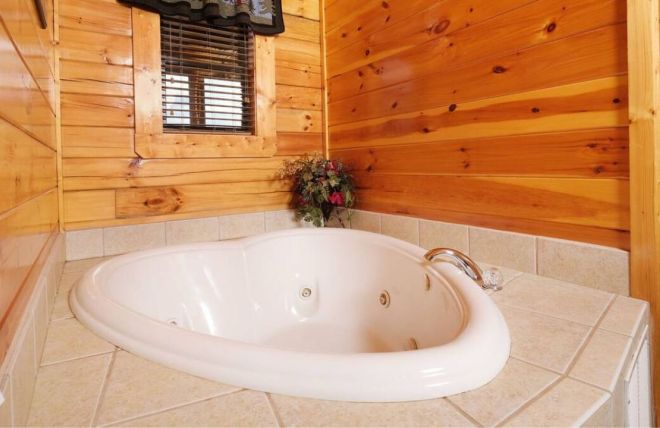 Image for Thing To Do Top 3 Smoky Mountain Cabins with Heart-Shaped Jacuzzis