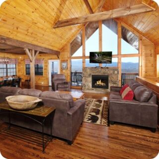 8 Bedroom Smoky Mountain Cabins